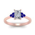 Load image into Gallery viewer, petite-cathedral-radiant-cut-diamond-engagement-ring-with-sapphire-in-rose-gold-FD9275RARGSABLANGLE5-NL-RG?v=1758264003
