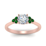 Load image into Gallery viewer, petite-cathedral-round-cut-diamond-engagement-ring-with-emerald-in-rose-gold-FD-9275RORGEMGRANGLE5-NL-RG_dd1d004c-287e-4097-bdf9-e93b947cbd61?v=1758264120
