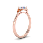 Load image into Gallery viewer, petite-cathedral-round-cut-diamond-engagement-ring-with-orange-sapphire-in-rose-gold-FD-9275RORGSAORANGLE2-NL-RG_a57ec305-42ae-4ac3-983b-2455269a685a?v=1758264121

