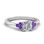 Load image into Gallery viewer, petite-cathedral-round-cut-diamond-engagement-ring-with-purple-topaz-in-white-gold-FD-9275RORGVITO-NL-WG?v=1758264022

