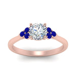 Load image into Gallery viewer, petite-cathedral-round-cut-diamond-engagement-ring-with-sapphire-in-rose-gold-FD-9275RORGSABLANGLE5-NL-RG?v=1758264021
