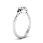 Load image into Gallery viewer, petite-cathedral-round-cut-engagement-ring-with-black-diamond-in-white-gold-FD-9275RORGBLACKANGLE2-NL-WG_73b916f9-73e2-461a-aff0-21d1fe3b698a?v=1758264120
