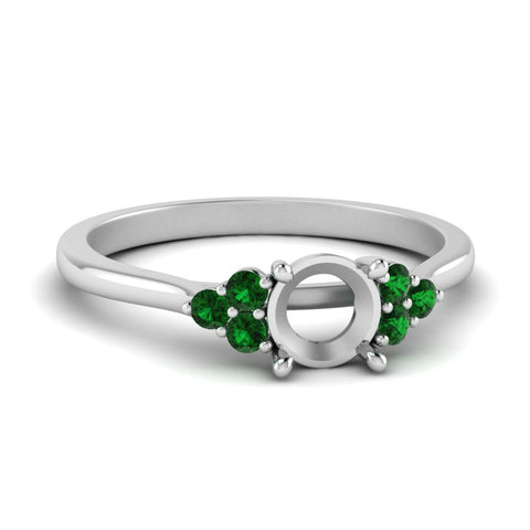 petite-cathedral-semi-mount-diamond-engagement-ring-with-emerald-in-white-gold-FD9275SMRGEMGR-NL-WG?v=1758265350