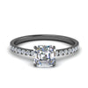 Load image into Gallery viewer, petite-hidden-halo-asscher-cut-diamond-engagement-ring-in-black-gold-FD9168ASRANGLE3-NL-BG