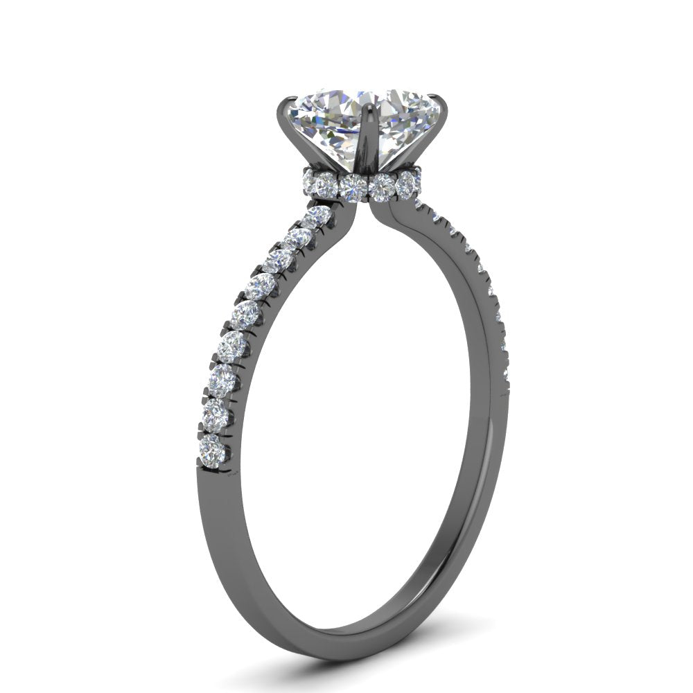 petite-hidden-halo-cushion-cut-diamond-engagement-ring-in-black-gold-FD9168CURANGLE3-NL-BG