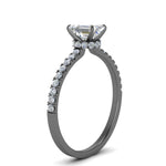 Load image into Gallery viewer, petite-hidden-halo-emerald-cut-diamond-engagement-ring-in-black-gold-FD9168EMRANGLE3-NL-BG
