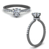 Load image into Gallery viewer, petite-hidden-halo-heart-shaped-diamond-engagement-ring-in-black-gold-FD9168HTRANGLE3-NL-BG