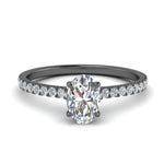 Load image into Gallery viewer, petite-hidden-halo-oval-shaped-diamond-engagement-ring-in-black-gold-FD9168OVRANGLE3-NL-BG
