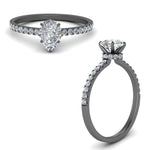 Load image into Gallery viewer, petite-hidden-halo-pear-shaped-diamond-engagement-ring-in-black-gold-FD9168PERANGLE3-NL-BG
