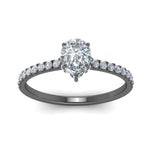 Load image into Gallery viewer, petite-hidden-halo-pear-shaped-diamond-engagement-ring-in-black-gold-FD9168PERANGLE3-NL-BG
