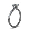Load image into Gallery viewer, petite-hidden-halo-princess-cut-diamond-engagement-ring-in-black-gold-FD9168PRRANGLE3-NL-BG