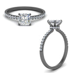 Load image into Gallery viewer, petite-hidden-halo-princess-cut-diamond-engagement-ring-in-black-gold-FD9168PRRANGLE3-NL-BG
