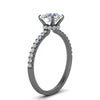 Load image into Gallery viewer, petite-hidden-halo-round-cut-diamond-engagement-ring-in-black-gold-FD9168RORANGLE3-NL-BG