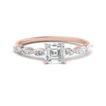 Thumbnail 1 - petite-marquise-diamond-asscher-cut-engagement-ring-in-FD9939ASR-NL-RG