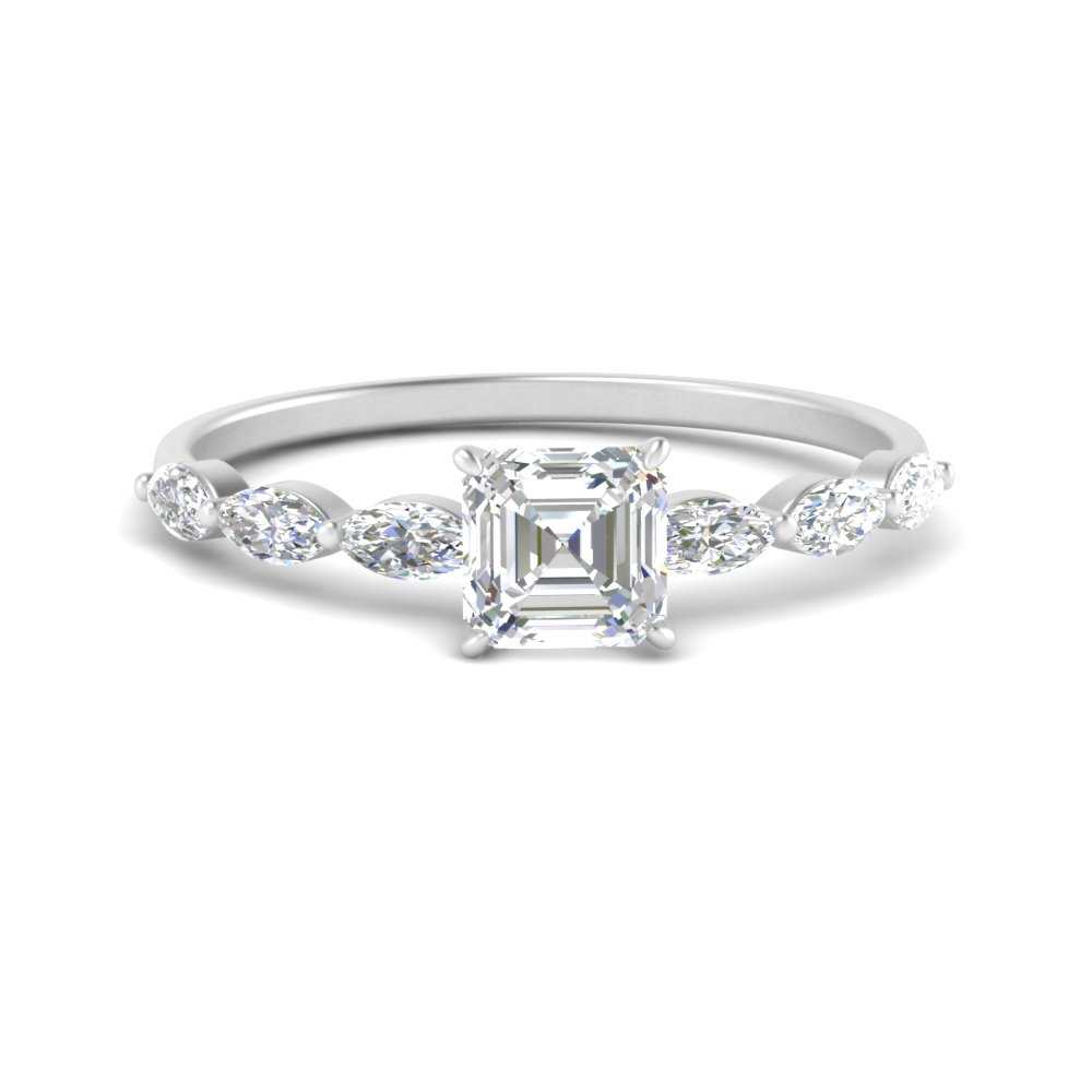 petite-marquise-diamond-asscher-cut-engagement-ring-in-FD9939ASR-NL-WG