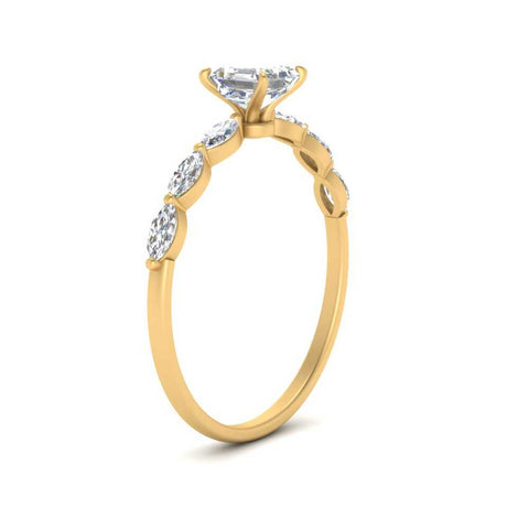 petite-marquise-diamond-asscher-cut-engagement-ring-in-FD9939ASR-NL-YG