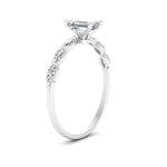 Load image into Gallery viewer, petite-marquise-diamond-emerald-cut-engagement-ring-in-FD9939EMR-NL-WG
