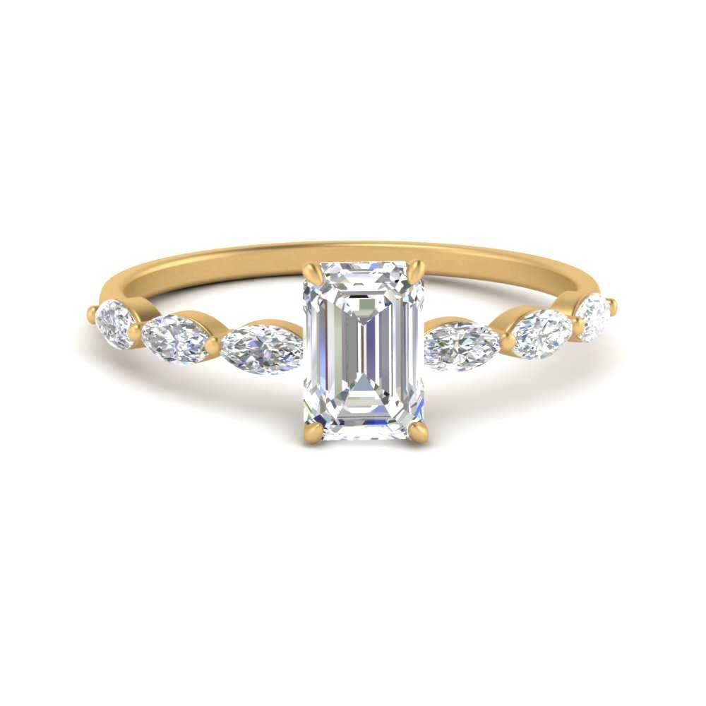 petite-marquise-diamond-emerald-cut-engagement-ring-in-FD9939EMR-NL-YG