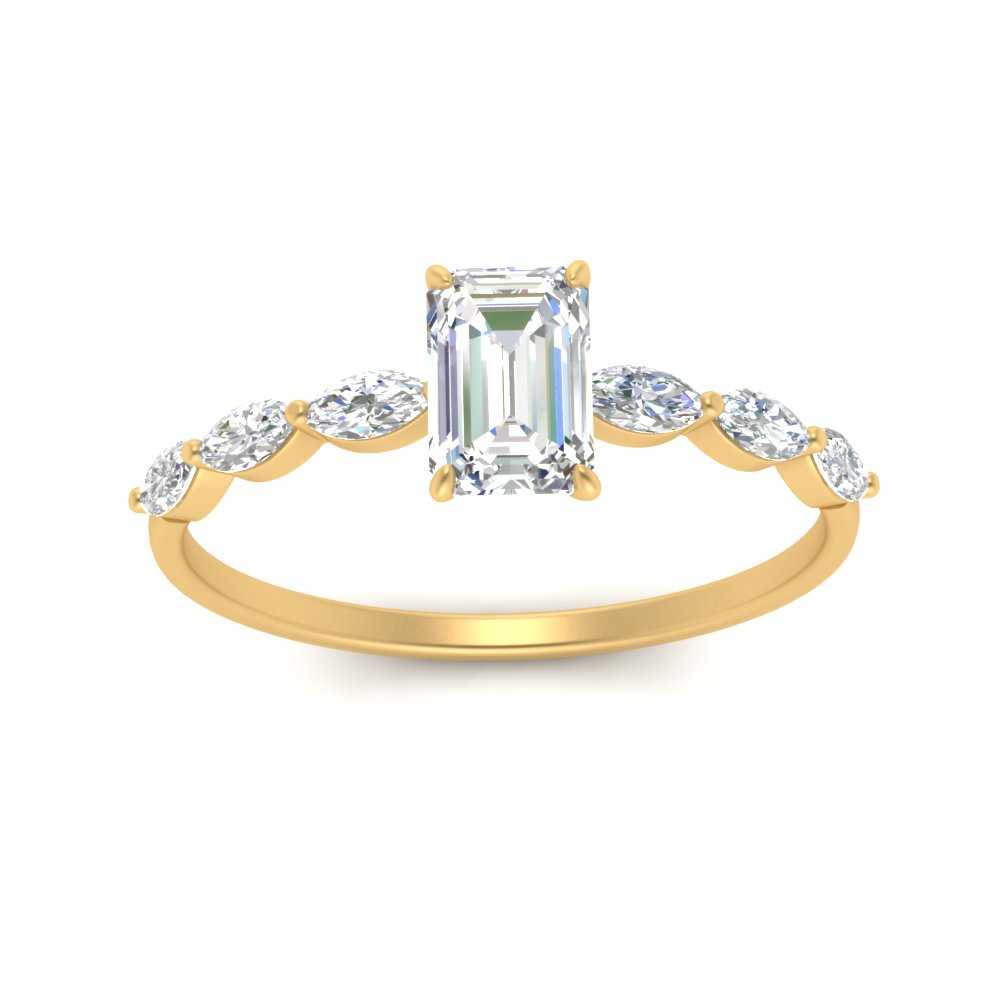 petite-marquise-diamond-emerald-cut-engagement-ring-in-FD9939EMR-NL-YG
