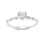 Load image into Gallery viewer, petite-marquise-diamond-heart-shaped-engagement-ring-in-FD9939HTR-NL-WG

