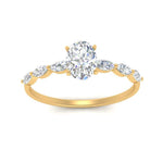 Load image into Gallery viewer, petite-marquise-diamond-oval-shaped-engagement-ring-in-FD-9939OVR-NL-YG
