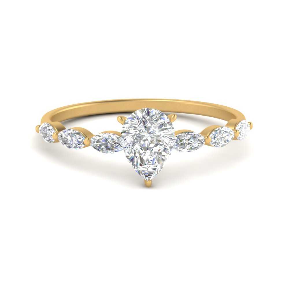 petite-marquise-diamond-pear-shaped-engagement-ring-in-FD9939PER-NL-YG