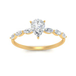 Load image into Gallery viewer, petite-marquise-diamond-pear-shaped-engagement-ring-in-FD9939PER-NL-YG