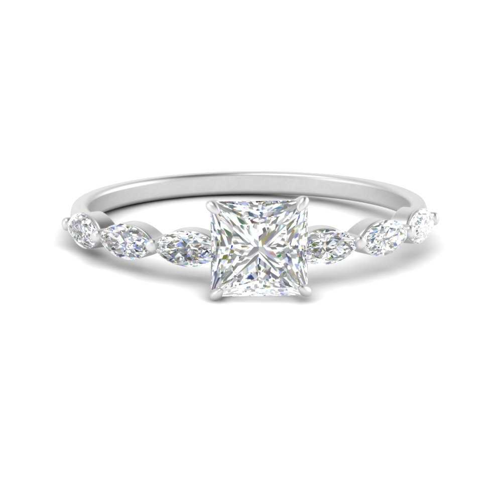 petite-marquise-diamond-princess-cut-engagement-ring-in-FD9939PRR-NL-WG