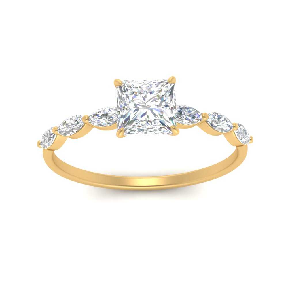petite-marquise-diamond-princess-cut-engagement-ring-in-FD9939PRR-NL-YG