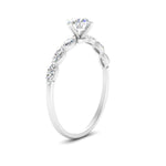 Load image into Gallery viewer, petite-marquise-diamond-round-cut-engagement-ring-in-FD9939ROR-NL-WG
