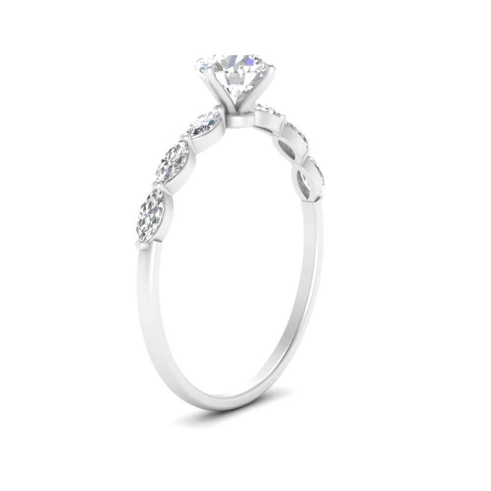 petite-marquise-diamond-round-cut-engagement-ring-in-FD9939ROR-NL-WG