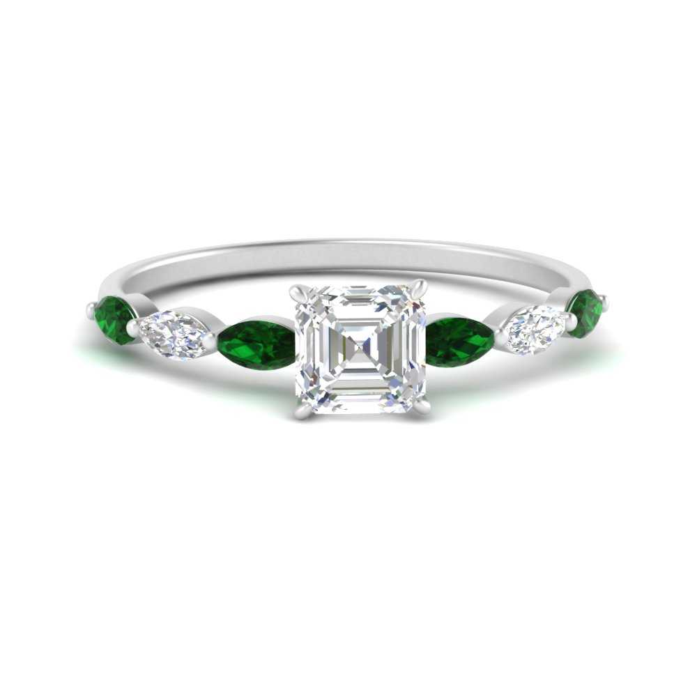 petite-marquise-emerald-asscher-cut-engagement-ring-in-FD9939ASRGEMGR-NL-WG