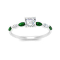 Thumbnail 29 - petite-marquise-emerald-asscher-cut-engagement-ring-in-FD9939ASRGEMGR-NL-WG