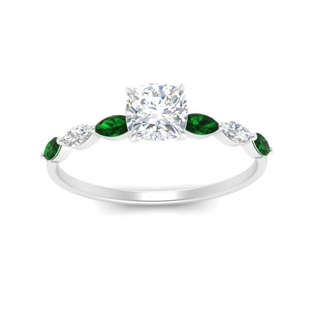 petite-marquise-emerald-cushion-cut-engagement-ring-in-FD9939CURGEMGR-NL-WG