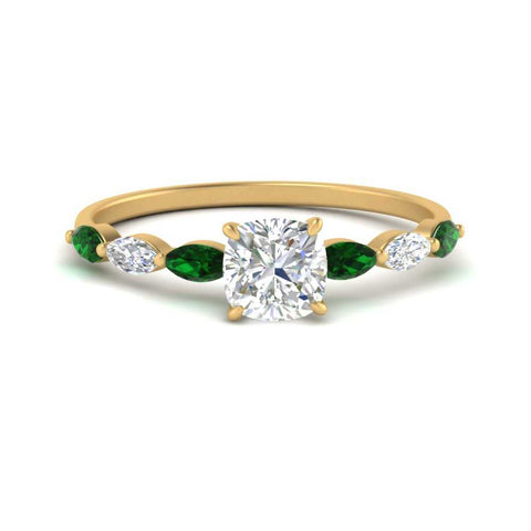 petite-marquise-emerald-cushion-cut-engagement-ring-in-FD9939CURGEMGR-NL-YG