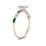 Load image into Gallery viewer, petite-marquise-emerald-emerald-cut-engagement-ring-in-FD9939EMRGEMGR-NL-RG