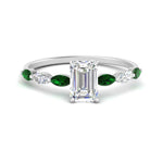 Load image into Gallery viewer, petite-marquise-emerald-emerald-cut-engagement-ring-in-FD9939EMRGEMGR-NL-WG
