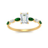 Load image into Gallery viewer, petite-marquise-emerald-emerald-cut-engagement-ring-in-FD9939EMRGEMGR-NL-YG