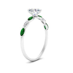 Load image into Gallery viewer, petite-marquise-emerald-heart-shaped-engagement-ring-in-FD9939HTRGEMGR-NL-WG
