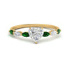 Load image into Gallery viewer, petite-marquise-emerald-heart-shaped-engagement-ring-in-FD9939HTRGEMGR-NL-YG