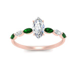 Load image into Gallery viewer, petite-marquise-emerald-marquise-cut-engagement-ring-in-FD9939MQRGEMGR-NL-RG