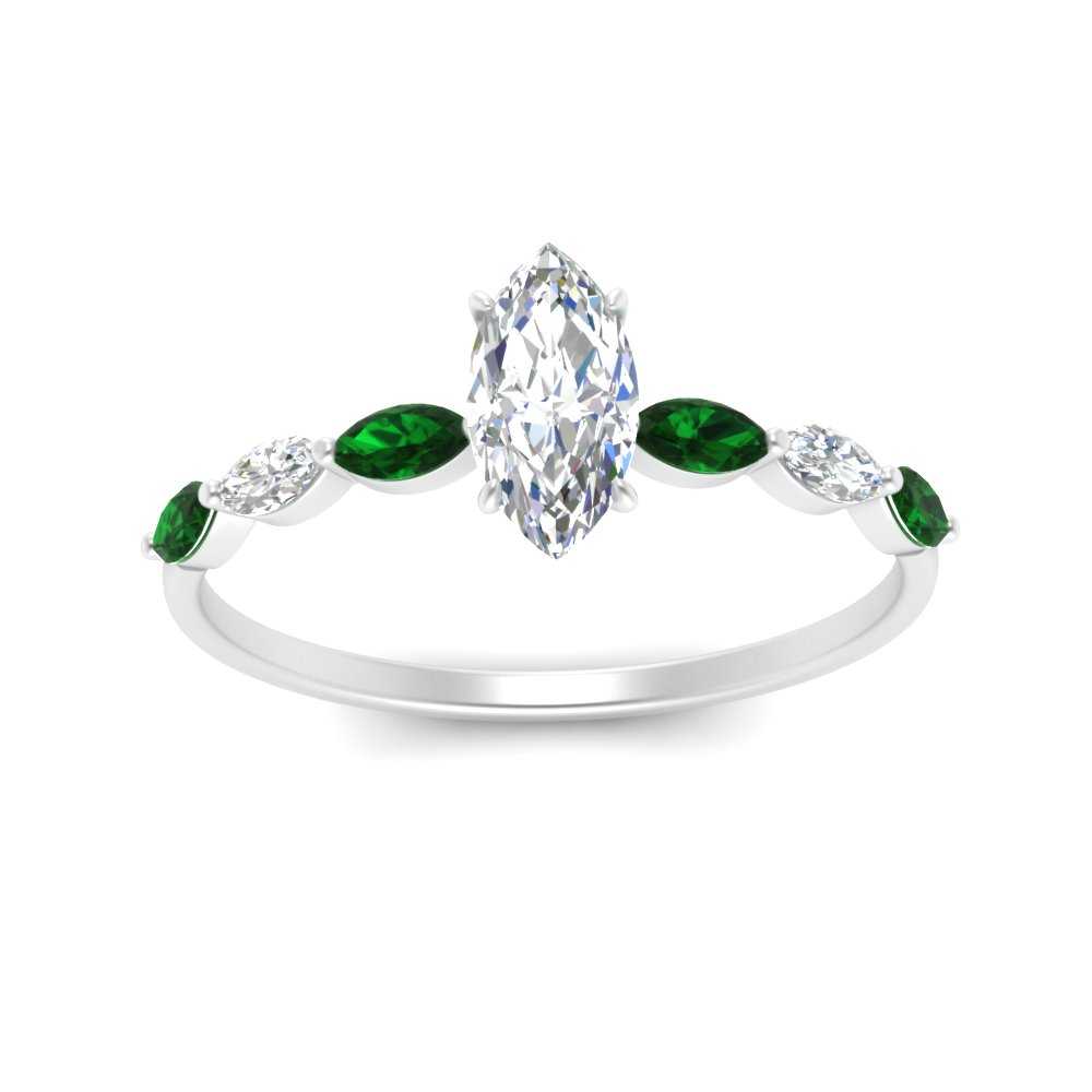 petite-marquise-emerald-marquise-cut-engagement-ring-in-FD9939MQRGEMGR-NL-WG