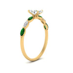Load image into Gallery viewer, petite-marquise-emerald-marquise-cut-engagement-ring-in-FD9939MQRGEMGR-NL-YG