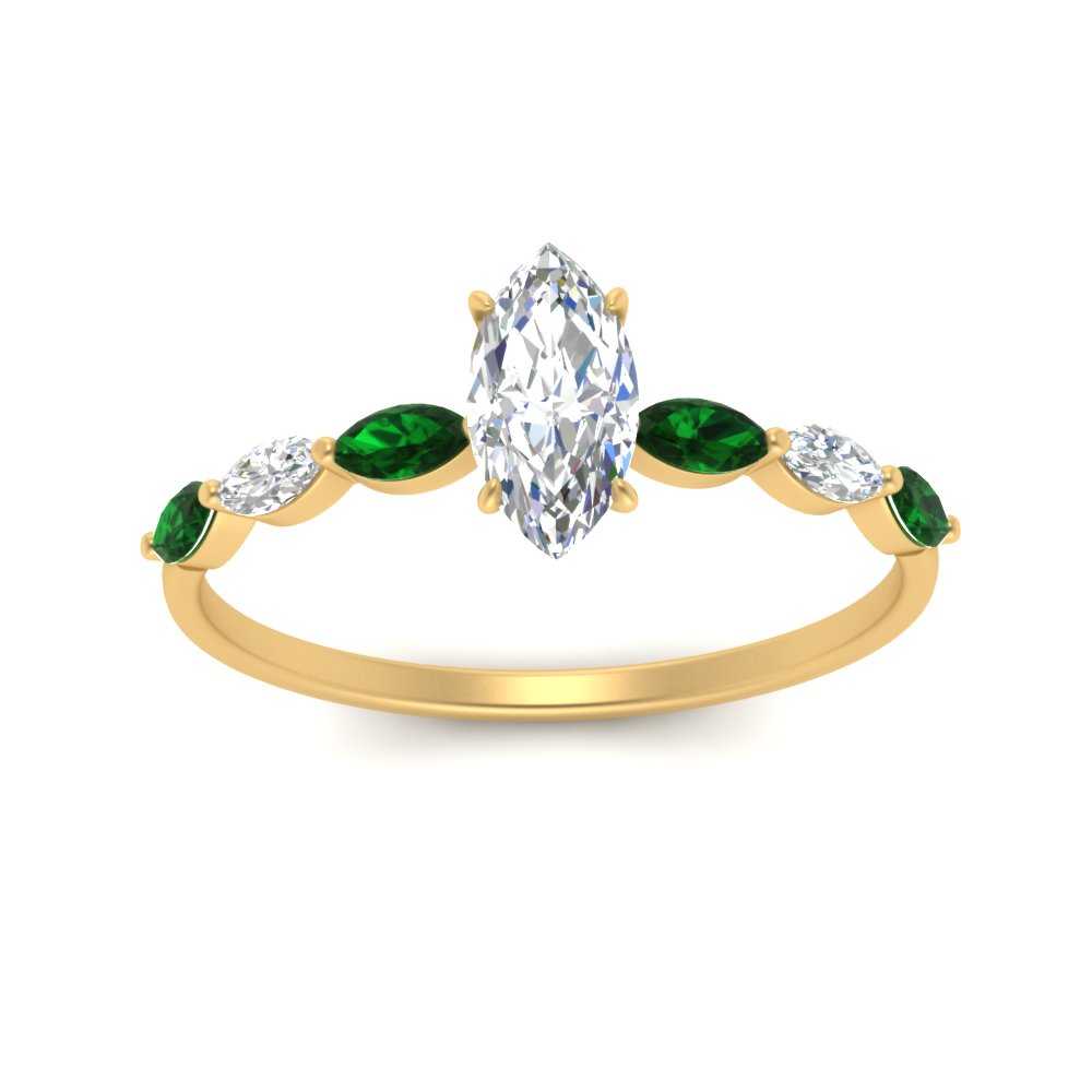 petite-marquise-emerald-marquise-cut-engagement-ring-in-FD9939MQRGEMGR-NL-YG