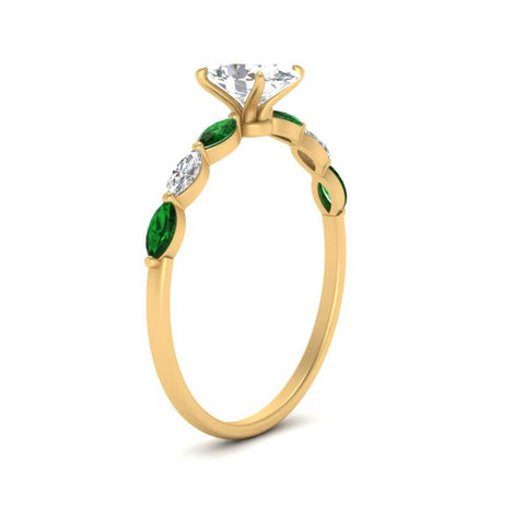 petite-marquise-emerald-oval-shaped-engagement-ring-in-FD-9939OVRGEMGR-NL-YG