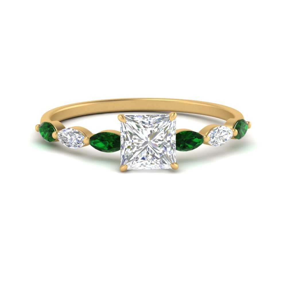 petite-marquise-emerald-princess-cut-engagement-ring-in-FD9939PRRGEMGR-NL-YG