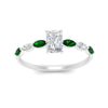 Load image into Gallery viewer, petite-marquise-emerald-radiant-cut-engagement-ring-in-FD9939RARGEMGR-NL-WG