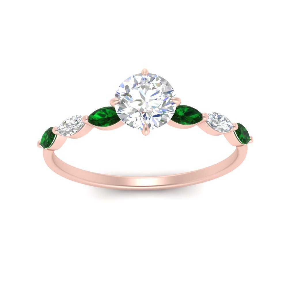 petite-marquise-emerald-round-cut-engagement-ring-in-FD9939RORGEMGR-NL-RG