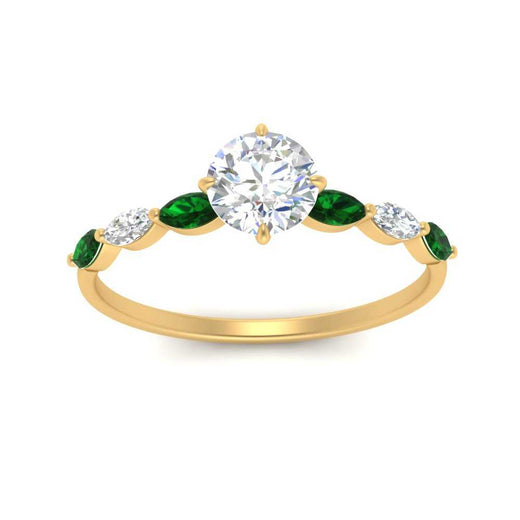 petite-marquise-emerald-round-cut-engagement-ring-in-FD9939RORGEMGR-NL-YG