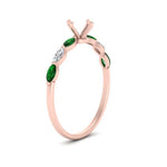 Load image into Gallery viewer, petite-marquise-emerald-semi-mount-engagement-ring-in-FD-9939SMRGEMGR-NL-RG